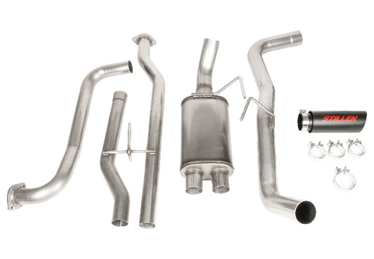 2022-2026 Nissan Frontier - STILLEN Cat-Back Exhaust System w/ Black Tip - 509461