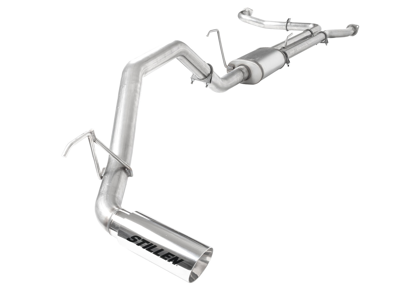 2016-2024 Nissan Titan [5.6L] (NON-XD) 2WD/4WD - STILLEN Cat back Exhaust - Polished Tip - 509560