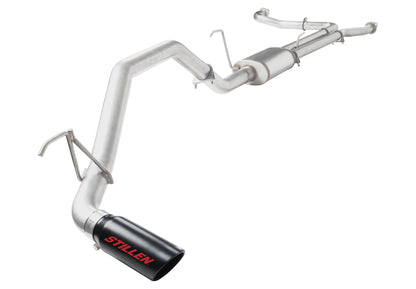 2016-2024 Nissan Titan [5.6L] (NON-XD) 2WD/4WD - STILLEN Cat-Back Exhaust - Black Tip - 509561