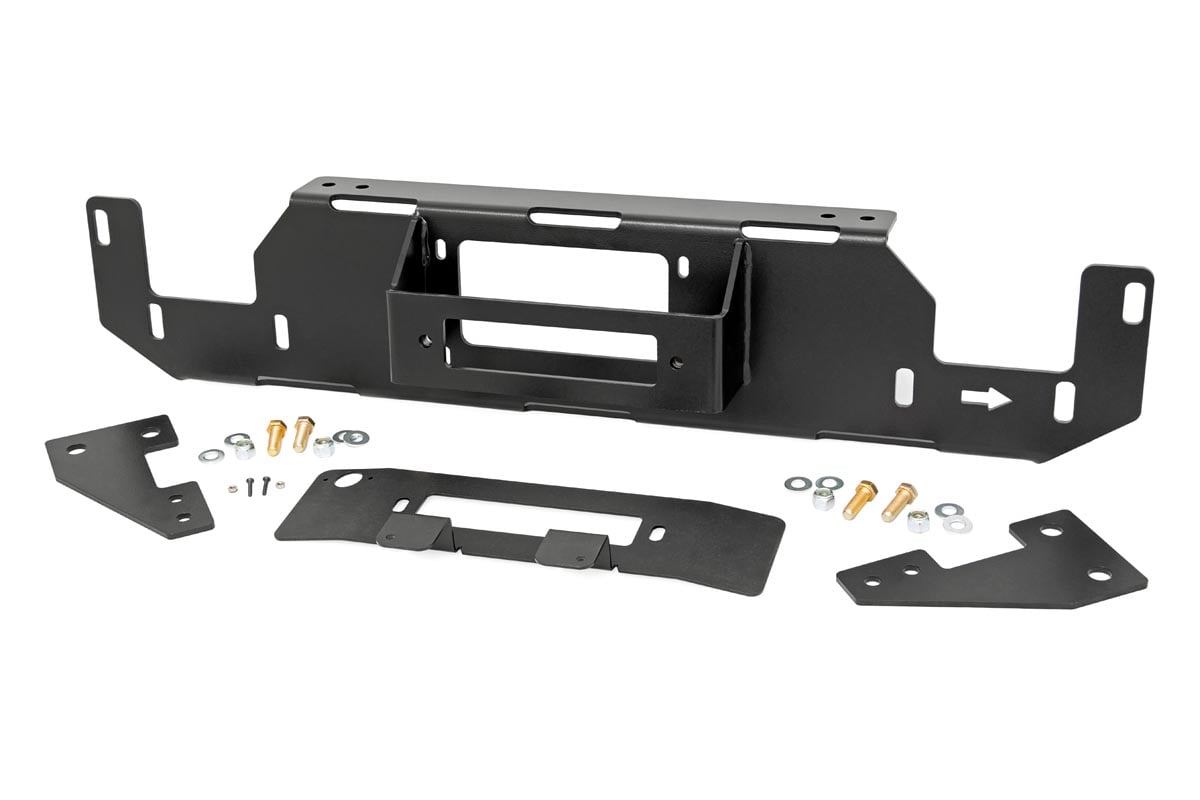 Hidden Winch Mount | Ford F-150 2WD/4WD | 2015-2020 | Rough Country | 51007