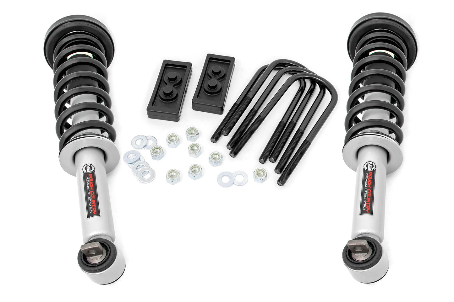 2.5 Inch Lift Kit | 2021-2023 Ford F-150 Tremor 4WD - 51028 | Rough Country | 51028