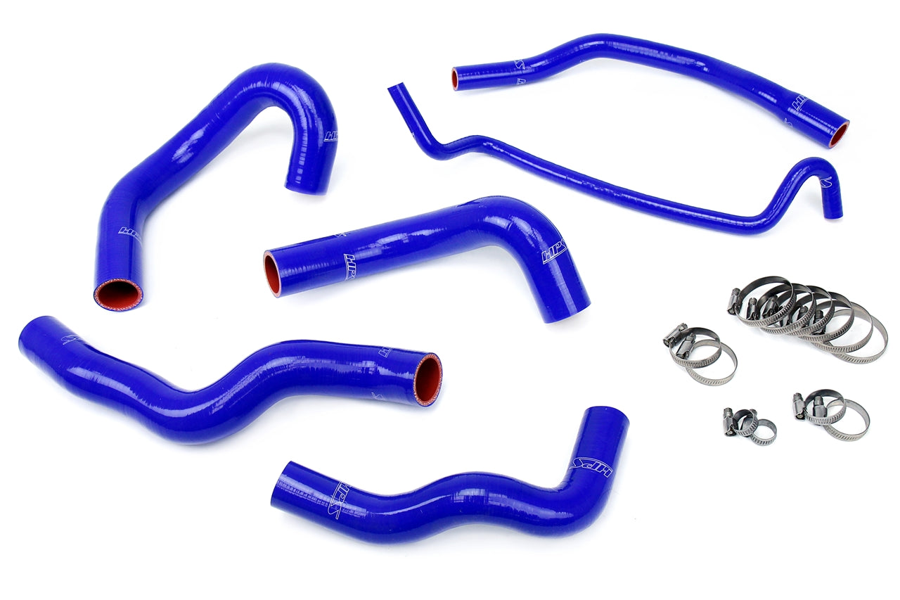 HPS 57-1013-BLUE Ford 2005-2006 Mustang V8-Radiator Hose
