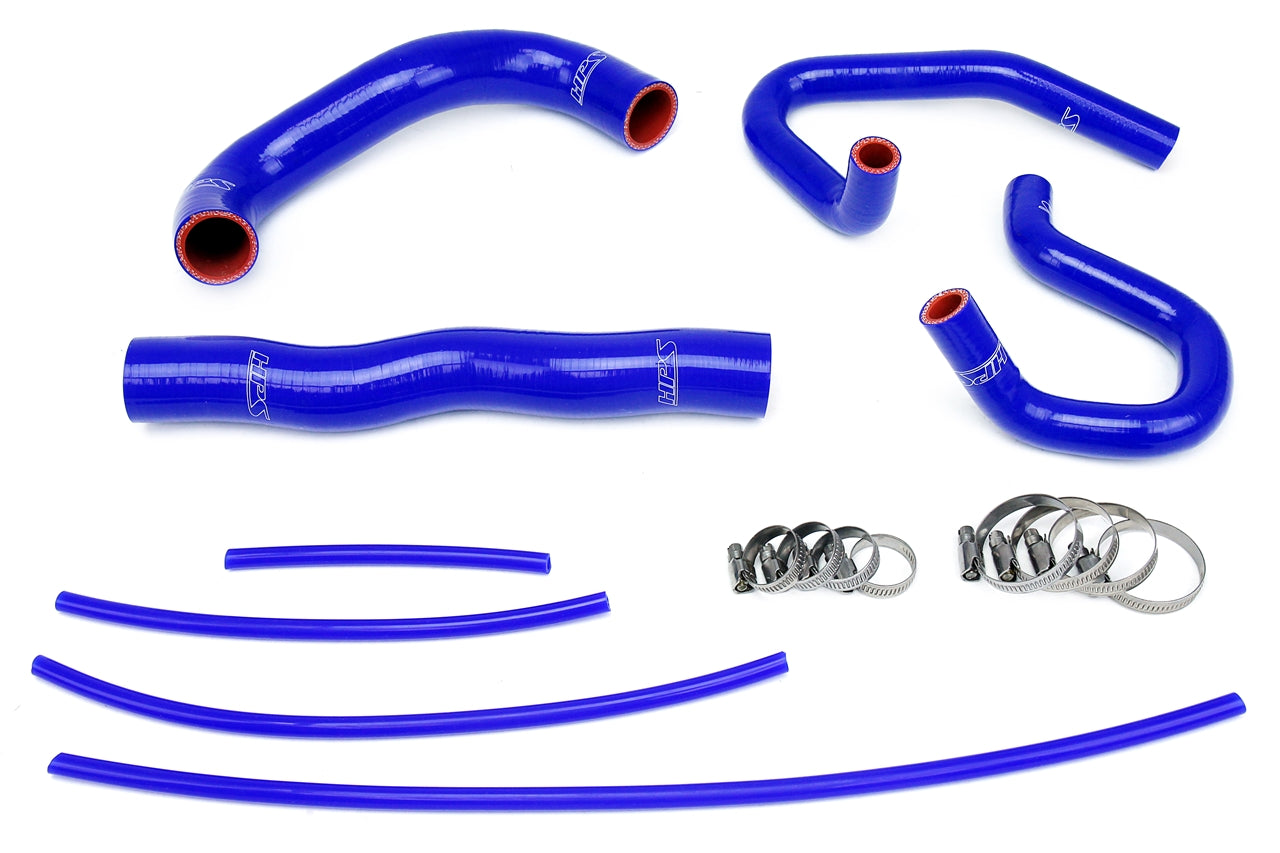 HPS 57-1324-BLUE Hyundai 2013-2014 Genesis Coupe 2.0T Turbo 4Cyl Left Hand Drive-Radiator + Heater Hose