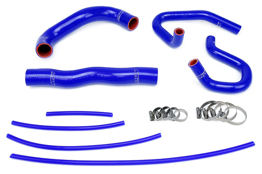 HPS 57-1324-BLUE Hyundai 2013-2014 Genesis Coupe 2.0T Turbo 4Cyl Left Hand Drive-Radiator + Heater Hose