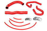HPS 57-1324-RED Hyundai 2013-2014 Genesis Coupe 2.0T Turbo 4Cyl Left Hand Drive-Radiator + Heater Hose