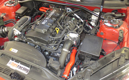 HPS 57-1324-RED Hyundai 2013-2014 Genesis Coupe 2.0T Turbo 4Cyl Left Hand Drive-Radiator + Heater Hose