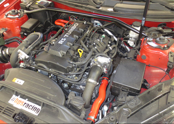 HPS 57-1324R-RED Hyundai 2013-2014 Genesis Coupe 2.0T Turbo 4Cyl-Radiator Hose