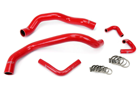 HPS 57-1401-RED Ford 2001-2004 Mustang 3.8L 3.9L V6-Radiator + Heater Hose