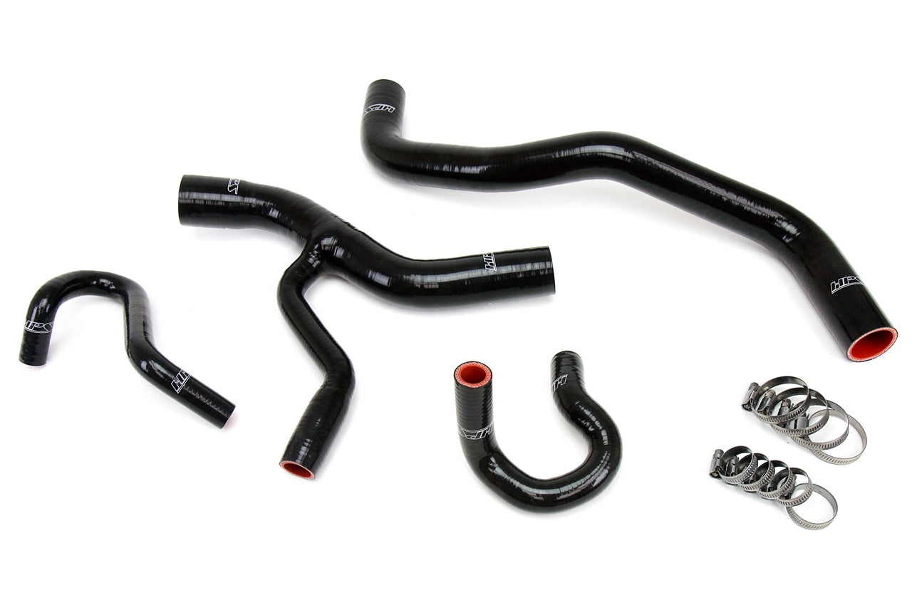 HPS 57-1416-BLK Ford 1996-2001 Mustang GT 4.6L V8-Radiator + Heater Hose