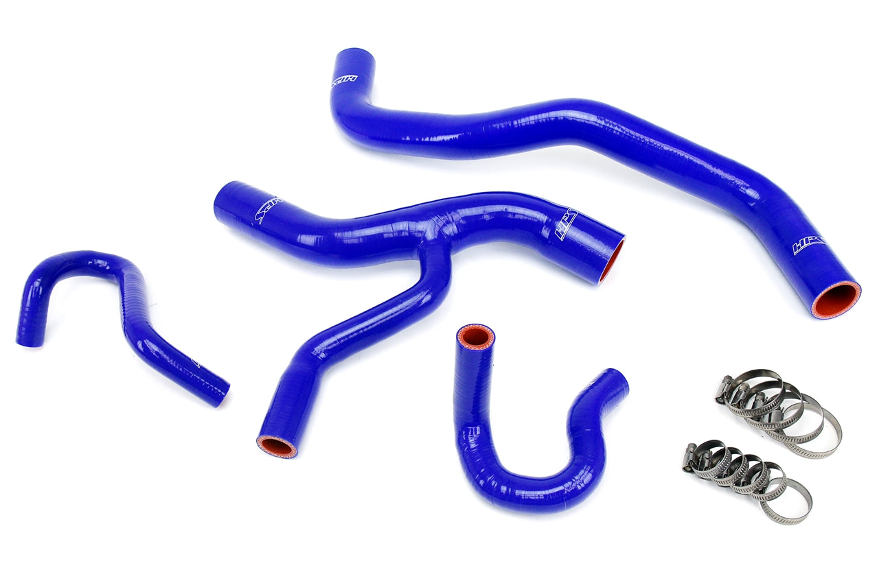 HPS 57-1416-BLUE Ford 1996-2001 Mustang GT 4.6L V8-Radiator + Heater Hose