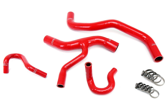 HPS 57-1416-RED Ford 1996-2001 Mustang GT 4.6L V8-Radiator + Heater Hose