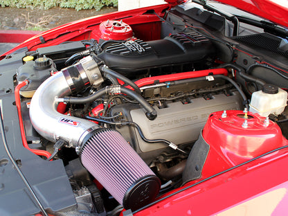 HPS 57-1429-RED Ford 2011-2014 Mustang GT 5.0L V8 (includes Boss 302)-Radiator + Heater Hose