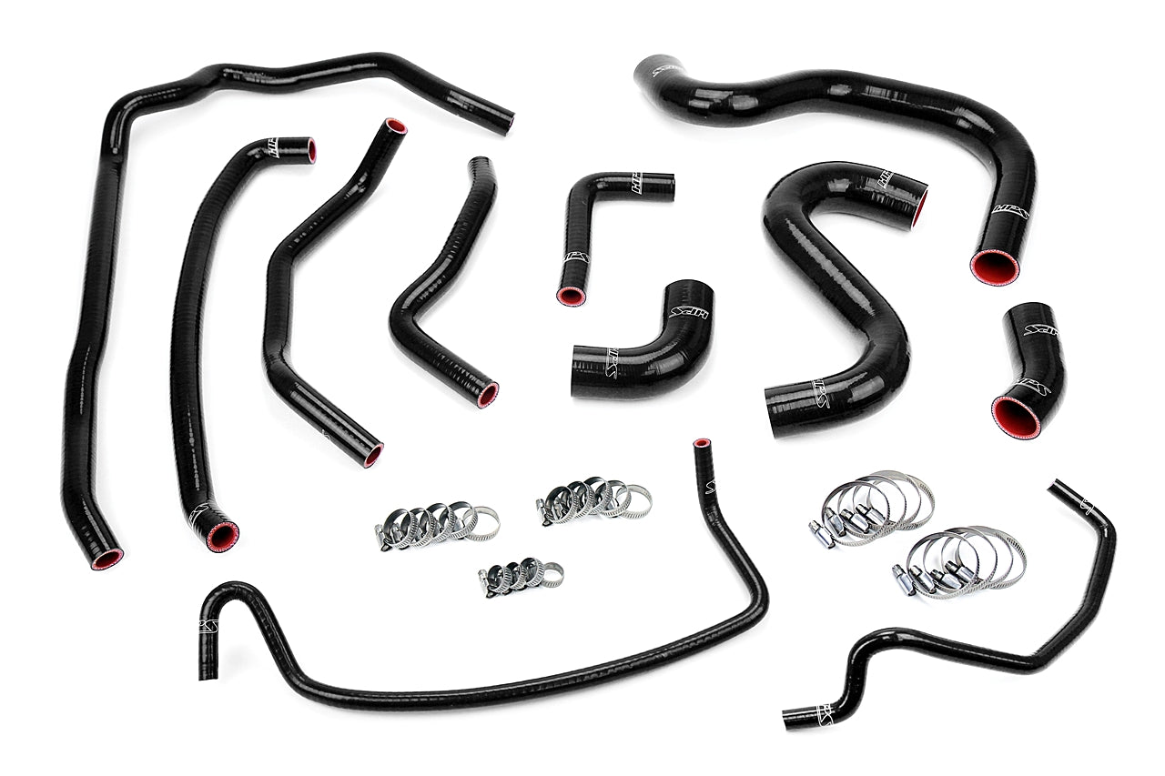 HPS 57-1502-BLK Ford 2015-2016 Mustang GT 5.0L V8-Radiator + Heater Hose