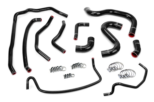 HPS 57-1502-BLK Ford 2015-2016 Mustang GT 5.0L V8-Radiator + Heater Hose