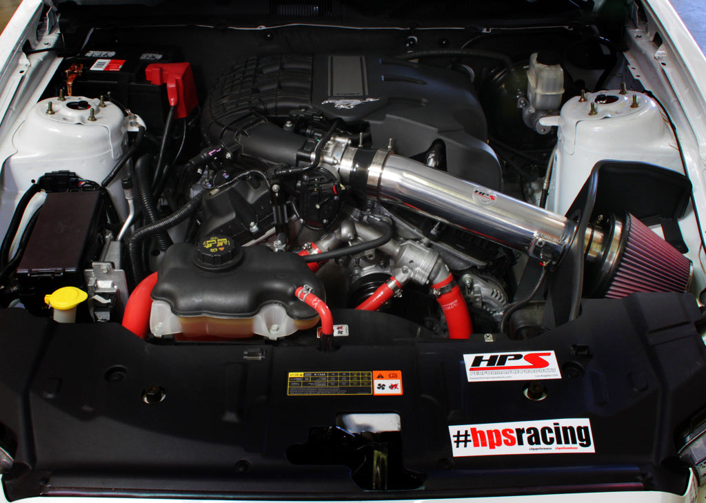 HPS 57-1506-BLK Ford 2015-2017 Mustang 3.7L V6-Radiator + Heater Hose