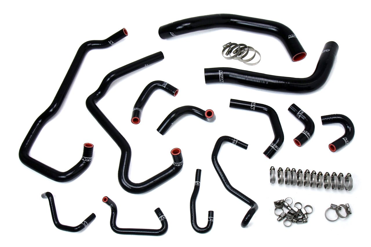 HPS 57-1581-BLK Toyota 2016-2020 Tacoma 3.5L V6-Radiator + Heater Hose