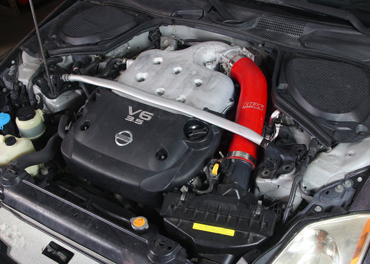 HPS 57-1591-RED Nissan 2003-2006 350Z 3.5L V6-Intake Hose