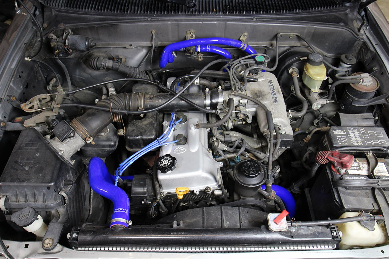 HPS 57-1746-BLUE Toyota 1995-2004 Tacoma 2.4L 4Cyl-Radiator + Heater Hose
