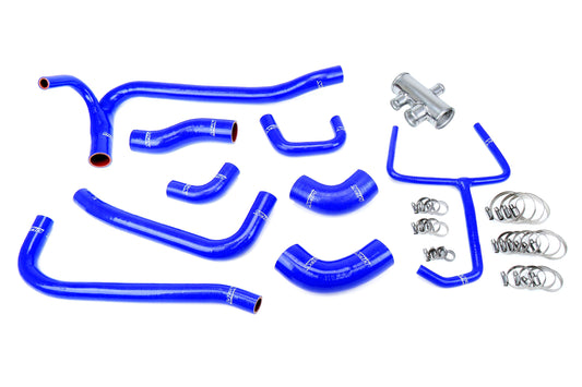 HPS 57-2069-BLUE Ford 2007-2014 Mustang GT500 5.4L 5.8L Supercharged-Radiator Hose