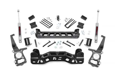 4 Inch Lift Kit | Ford F-150 2WD | 2009-2010 | Rough Country | 57231