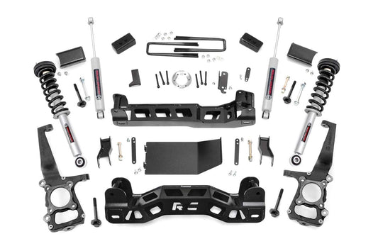 4 Inch Lift Kit | N3 Struts | Ford F-150 4WD | 2011-2013 | Rough Country | 57432