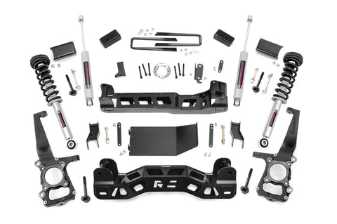 4 Inch Lift Kit | N3 Struts | Ford F-150 4WD | 2011-2013 | Rough Country | 57432