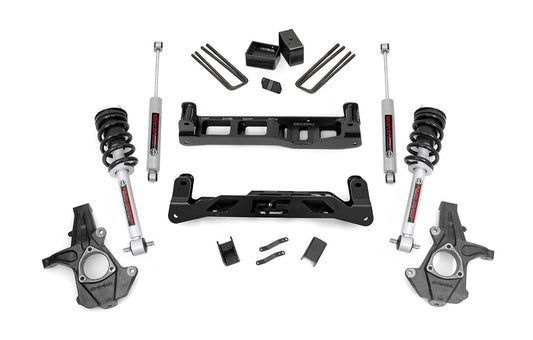 5 Inch Lift Kit | Cast Steel | N3 Struts | Chevrolet Silverado/GMC Sierra 1500 | 2014-2017 | Rough Country | 24733