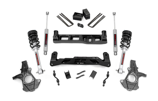 5" Lift Kit | Alu/Stamp Steel | N3 Struts | Chevrolet Silverado/GMC Sierra 1500 | 2014-2018 | Rough Country | 24834