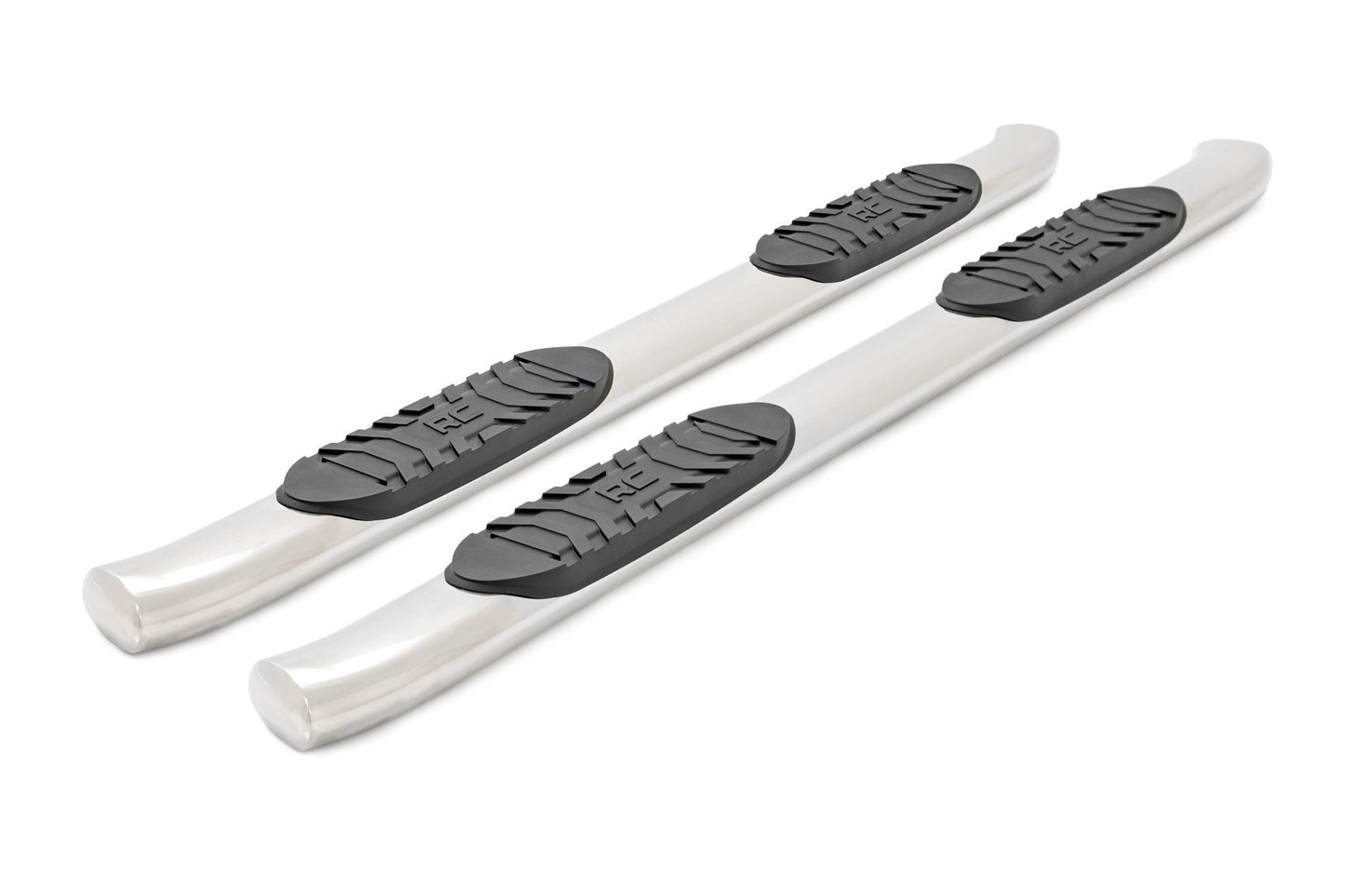 Oval Nerf Step | Chevy/GMC 1500/2500HD/3500HD  [Crew | Def Tank | 2007-2019 | Rough Country | 21001S