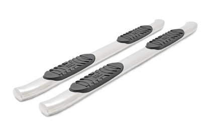 Oval Nerf Step | Chevy/GMC 1500/2500HD/3500HD  [Crew | Def Tank | 2007-2019 | Rough Country | 21001S