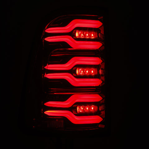 2025+ Ram 1500 LUXX-Series LED Tail Lights Alpha Black - 640032