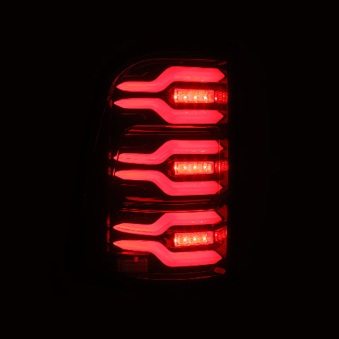 2025+ Ram 1500 LUXX-Series LED Tail Lights Black/Red - 640052