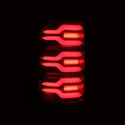2025+ Ram 1500 LUXX-Series LED Tail Lights Black/Red - 640052