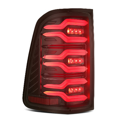 2025+ Ram 1500 LUXX-Series LED Tail Lights Black/Red - 640052