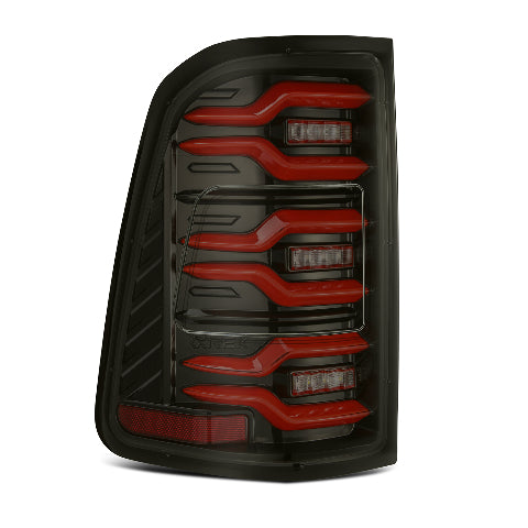 2025+ Ram 1500 LUXX-Series LED Tail Lights Black/Red - 640052