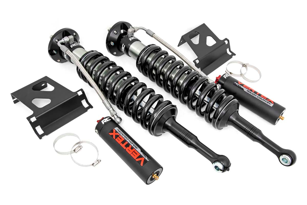 Vertex 2.5 Adjustable Coilovers | 6" | Toyota Tundra 4WD | 2007-2021 | Rough Country | 689013