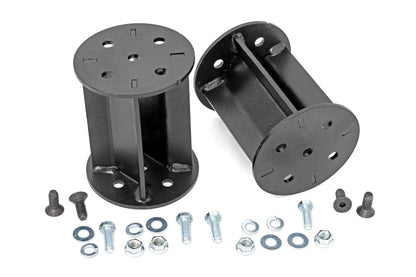 Air Spring Kit w/compressor | Chevrolet Silverado/GMC Sierra 1500 | 2007-2018 | Rough Country | 10005C