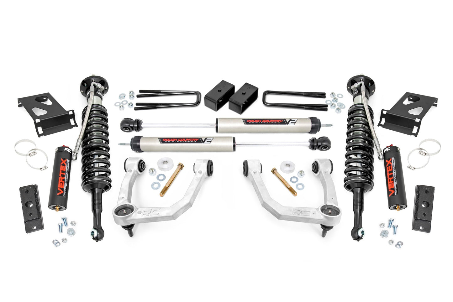 3.5 Inch Lift Kit | UCA | Vertex/V2 | Toyota Tacoma 4WD | 2005-2022 | Rough Country | 74257