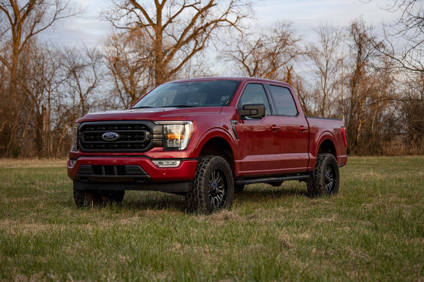 3 Inch Lift Kit | Fabbed UCA | Vertex | Ford F-150 4WD | 2021-2022 | Rough Country | 41450