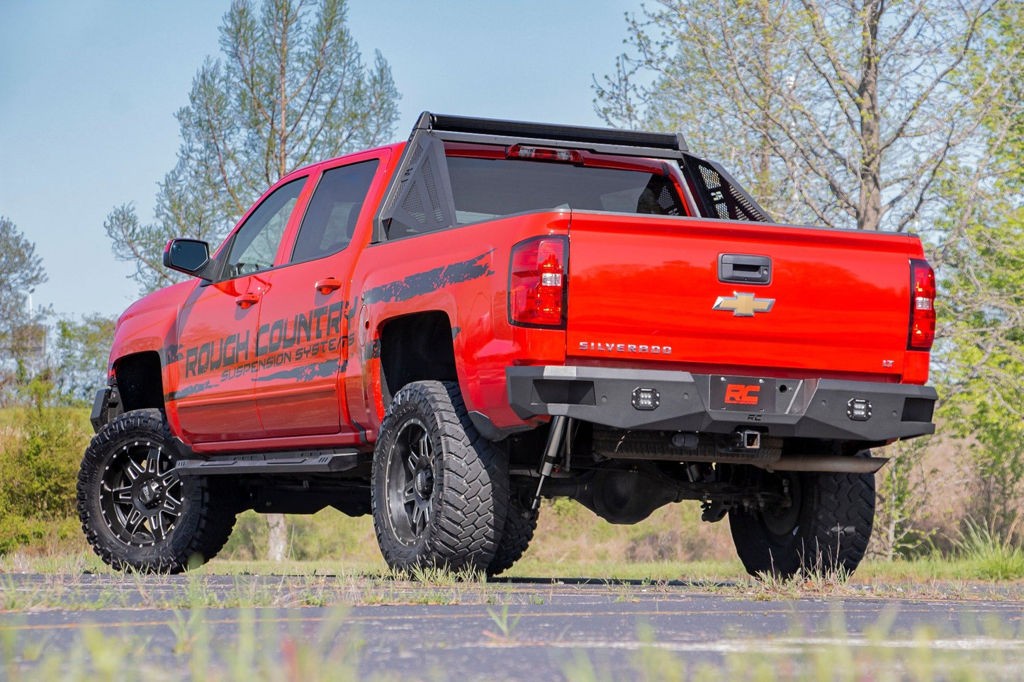 Rear Bumper | LED | Chevrolet Silverado/GMC Sierra 1500 | 2007-2018 | Rough Country | 10773