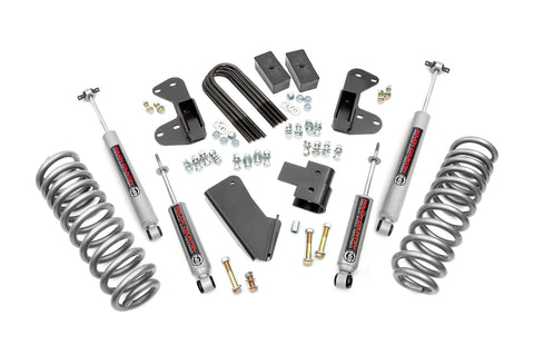 2.5 Inch Lift Kit | Rear Blocks | Ford F-150 4WD | 1980-1996 | Rough Country | 420.2