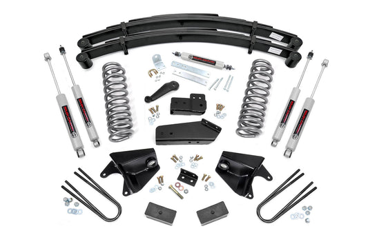 6 Inch Lift Kit | RR Springs | Ford Bronco/F-150 4WD | 1980-1996 | Rough Country | 525.2