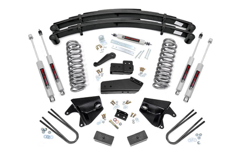 6 Inch Lift Kit | RR Springs | Ford Bronco/F-150 4WD | 1980-1996 | Rough Country | 525.2