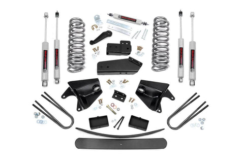 6 Inch Lift Kit | Rear Blocks | Ford Bronco/F-150 4WD | 1980-1996 | Rough Country | 470.2