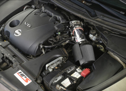 HPS Blue Shortram Air Intake + Heat Shield for 2009-2014 Nissan Maxima V6 3.5L