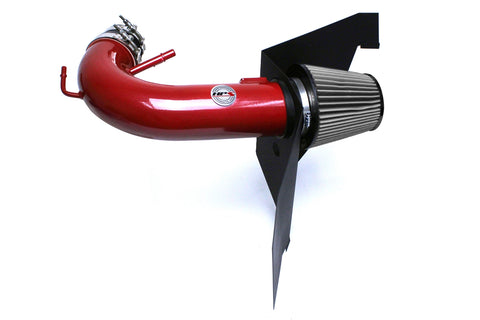 HPS Red Shortram Air Intake + Heat Shield for 2015-2017 Ford Mustang GT V8 5.0L