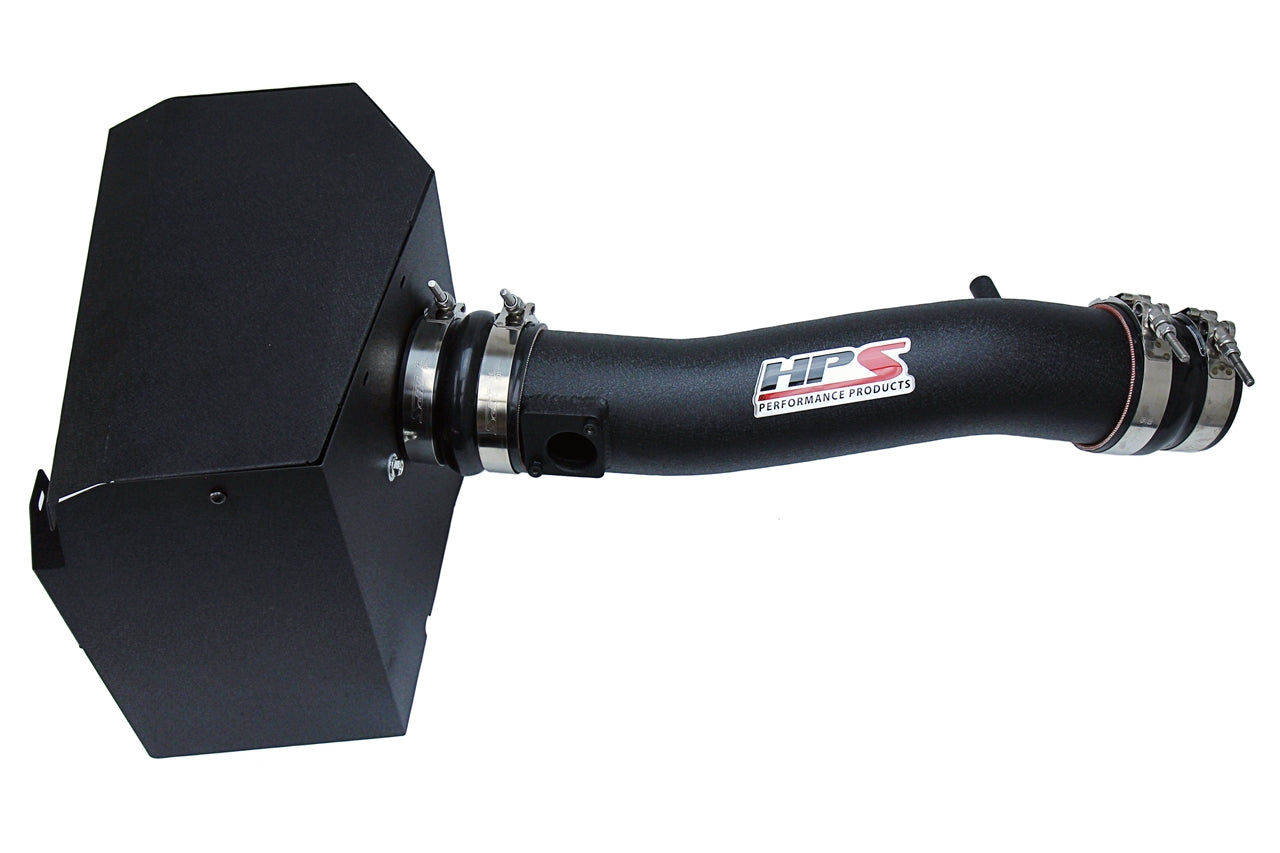 HPS Black Shortram Air Intake + Heat Shield for 2016-2022 Toyota Tacoma 3.5L V6