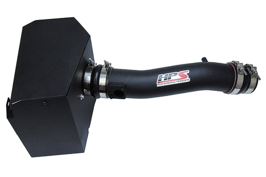 HPS Black Shortram Air Intake + Heat Shield for 2016-2022 Toyota Tacoma 3.5L V6