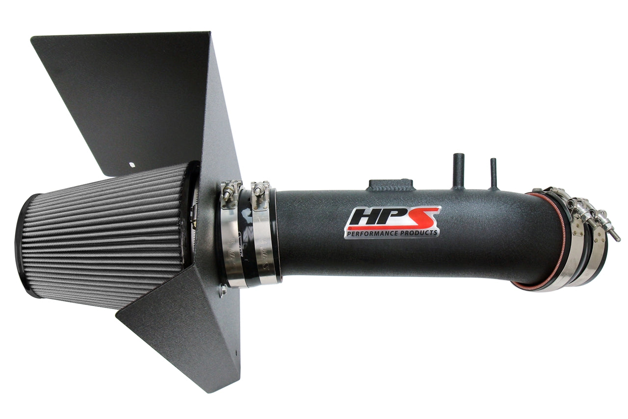 HPS Black Shortram Air Intake + Heat Shield for 2012-2019 Toyota Tundra 5.7L V8