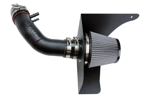 HPS Black Shortram Air Intake + Heat Shield for 2015-2017 Ford Mustang 3.7L V6
